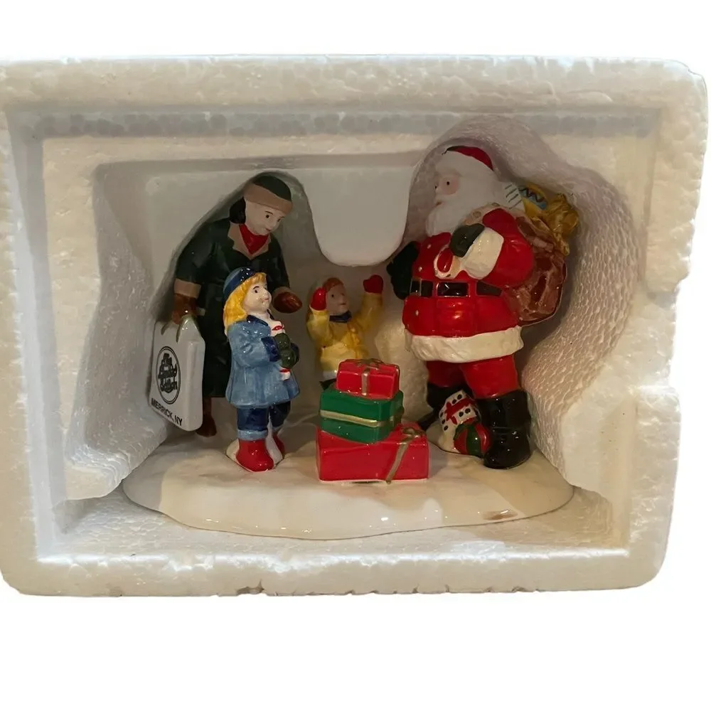 A‎ VISIT WITH SANTA by DEPT 56